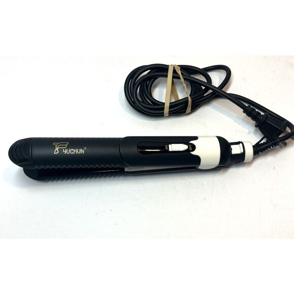 Yuchun Hair Straightener Curler 200 Degree Hot Tool 9 Inch Travel Size Children - Picture 1 of 8